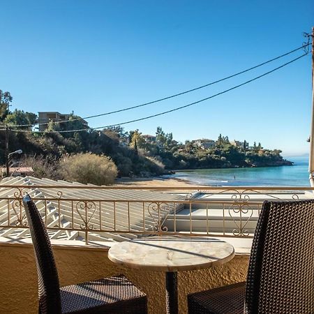 Kalogria Aparthotel Stoupa Bagian luar foto